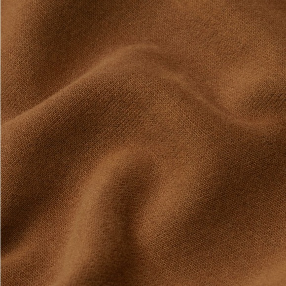 Halara Removable Hood Drawstring Cropped Fleece Cotton Hoodie | NEW!!!!🤎🐶 - Picture 11 of 15